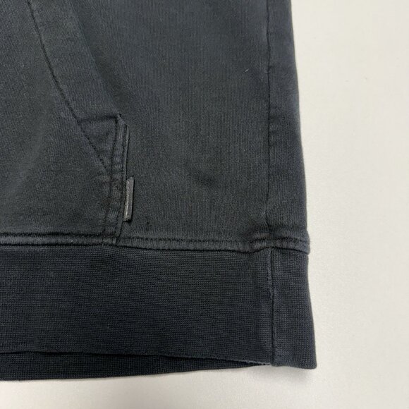 Burton Hoodie Sweatshirt Mens Large Black Snowboard Streetwear 24x25.5 - Picture 5 of 16